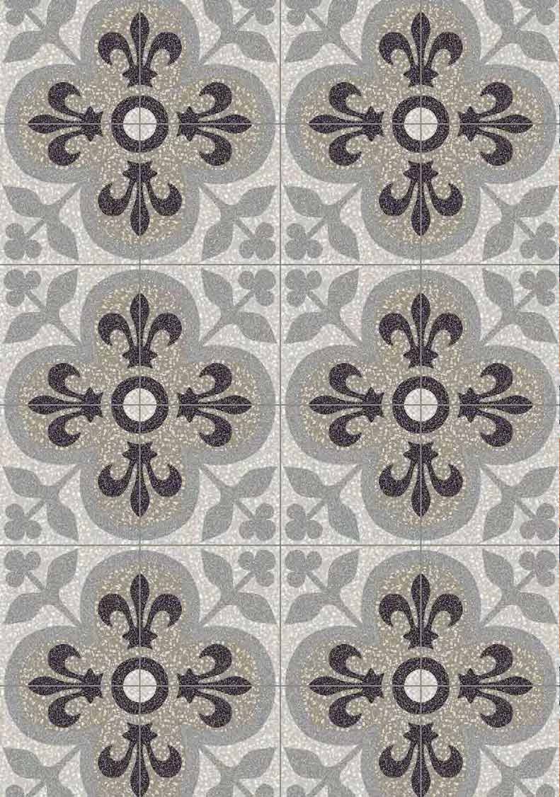 Design Terrazzo 20x20 mønster nr 15 Foto