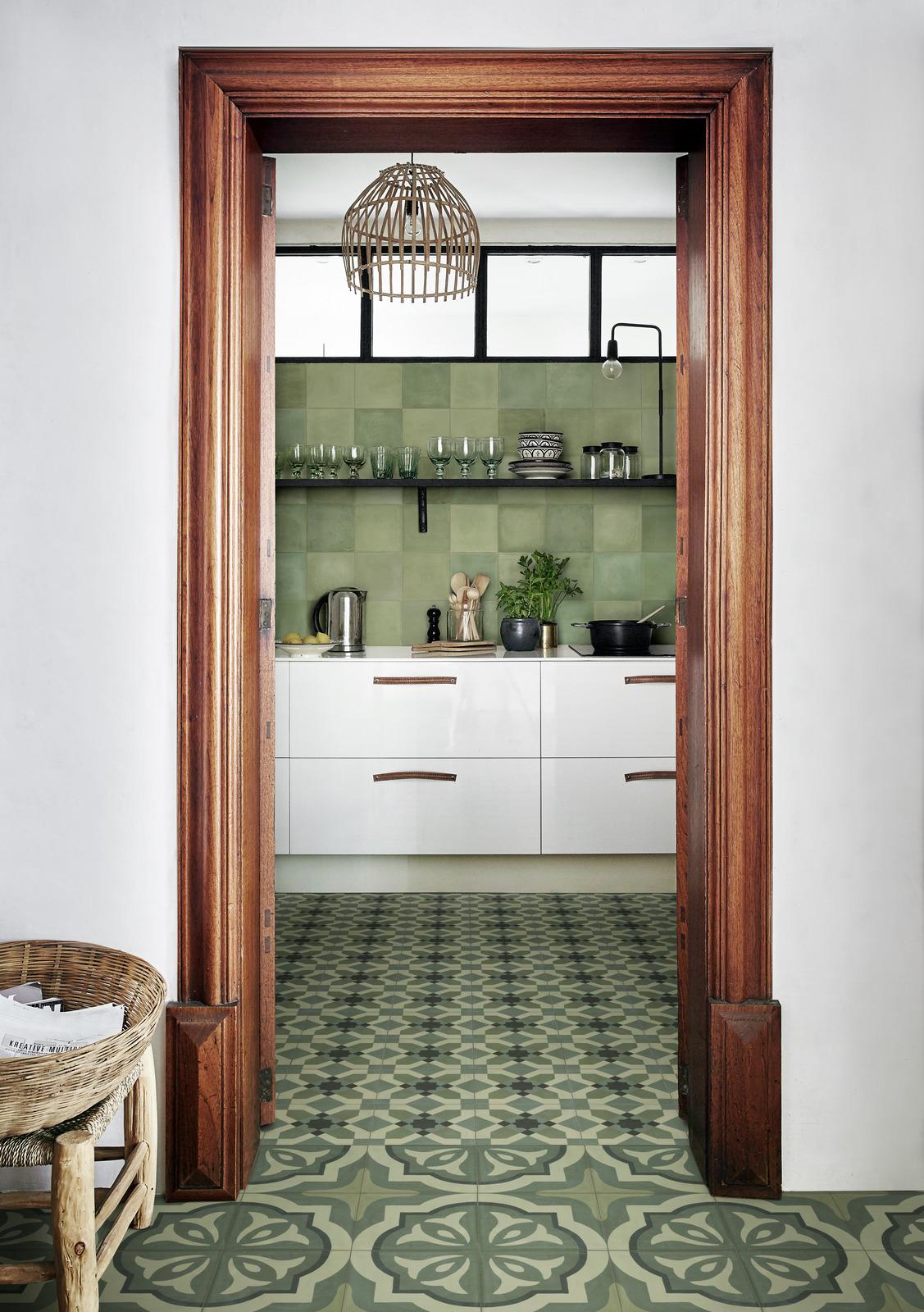 Design Blend VERDE og TAPPETO 3 20x20Fliseuniverset
